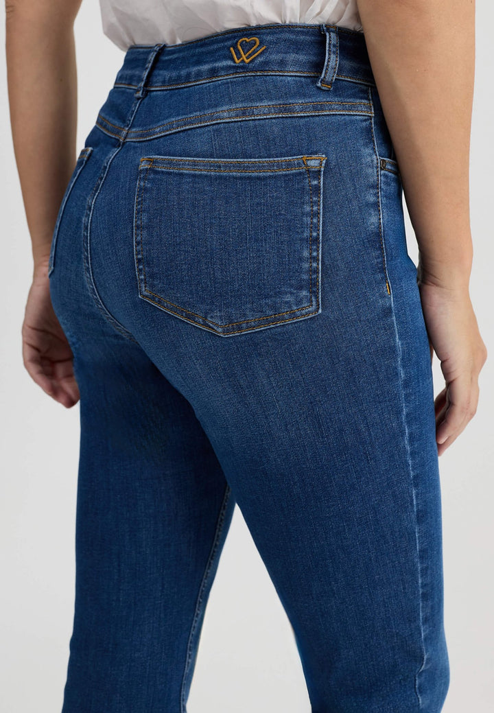 wonderjeans High Waist Stone Blue Super Wash