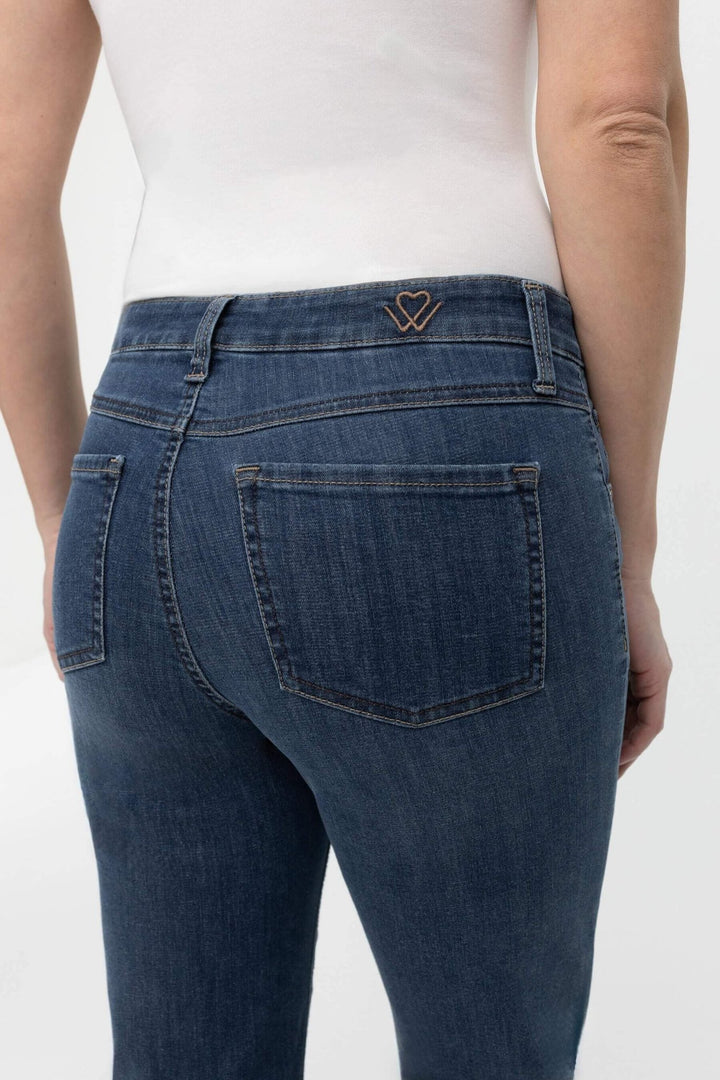 wonderjeans Relaxed Straight Blue Stone